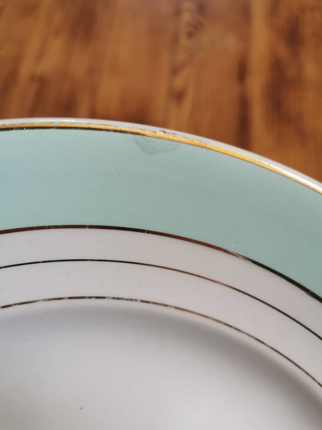 Vintage round dish K&G Lunéville, Regency