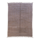Contemporary Taupe Rug - 342 x 242 cm