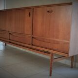 Scandinavian sideboard in vintage teak