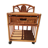 Ratin bedside bedside table