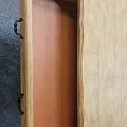 Wooden chest of drawers