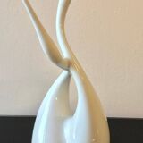 Royal Dux Herons Sculpture by Jaroslaw Jezek, Mid-Century 1958