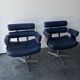 Paire de fauteuils lounge italiens Space Age, 1970