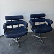 Pair of Italian Space Age lounge chairs, 1970