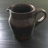 Dark brown pitcher