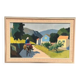 Swedish Oil on Canvas – “Riders on the Road, Crete by Stig Wernheden
