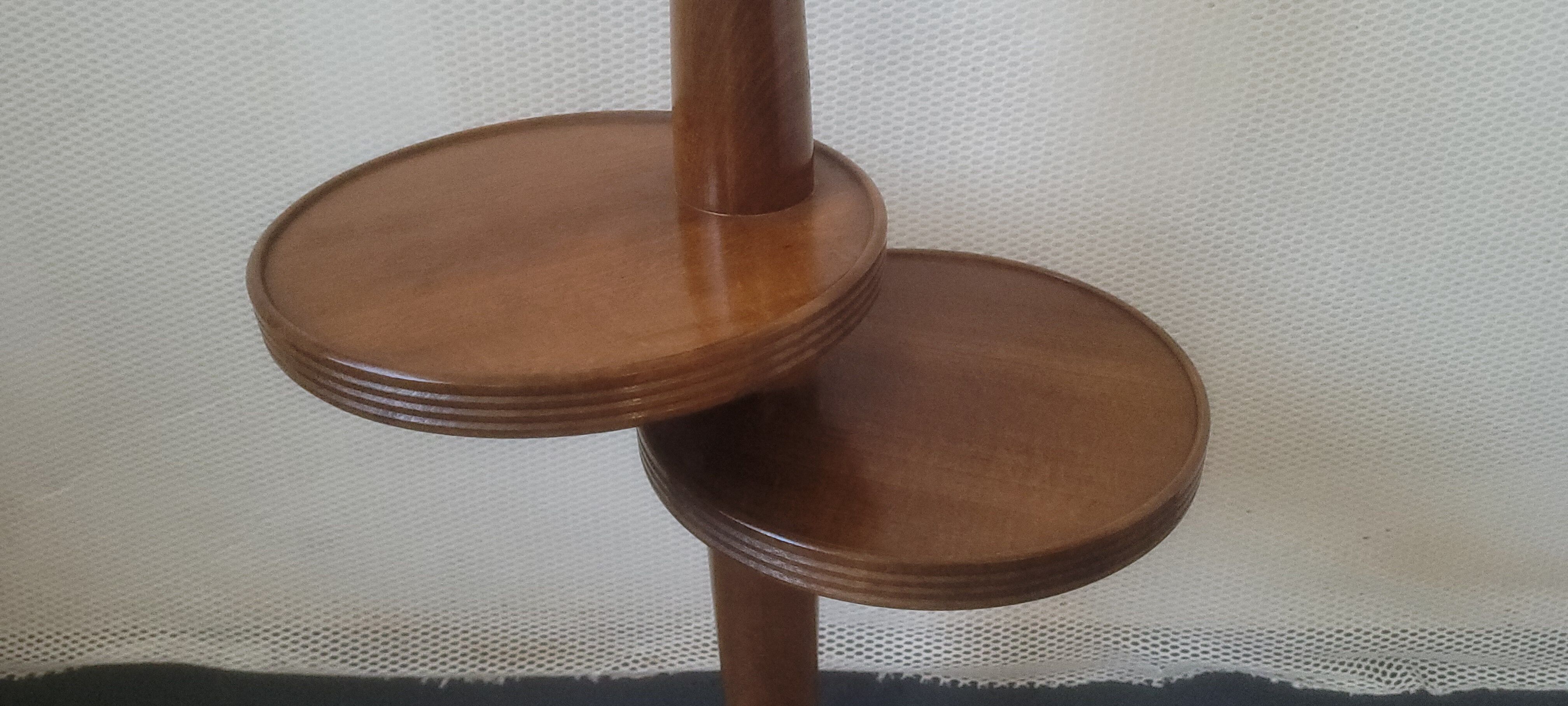 Vintage wooden ashtray