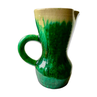 Ceramic pitcher sign Accolay n°1