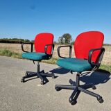 Set of 2 ergonomic office chairs from Vitra
