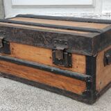 Old wooden trunk, storage chest