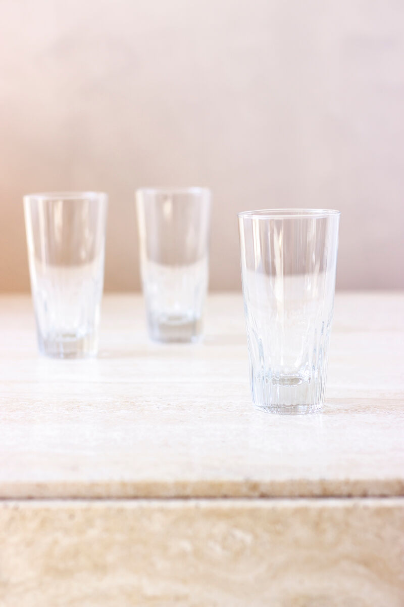 3 high glasses