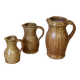 Trio of stoneware jugs from Puisaye - Daniel Auger