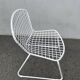 Chaise en métal vintage