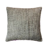 Vintage turkish hand knotted cushion cover , 45 x 45 cm