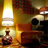 Fat lava duo ceramic floor lamp 143cm