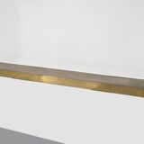 Small brass console, Italy, 1960s