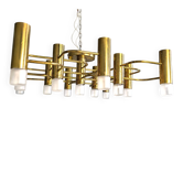 Mid century Sciolari chandelier with 13 lightpoints