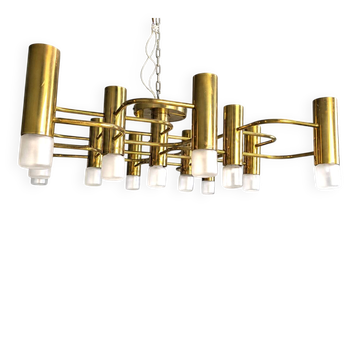Mid century Sciolari chandelier with 13 lightpoints