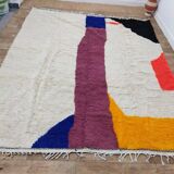 Handmade moroccan berber rug 304 x 257 cm
