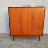 Vintage Scandinavian teak wardrobe