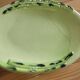 Vintage Vallauris asparagus dish in barbotine ceramic – 1950s