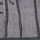 7x10 Vintage Gray & Black Modern Kilim Rug, 213x308Cm