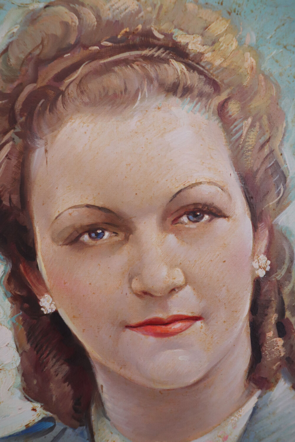 Peinture sur toile portrait