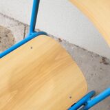 Wooden and metal children's chair
