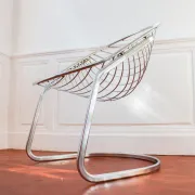 Egg chair by Gastone Rinaldi, vintage 1970s chair.