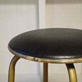 Pair of vintage bar stools, France 1950's