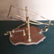 Porte bouteille laiton