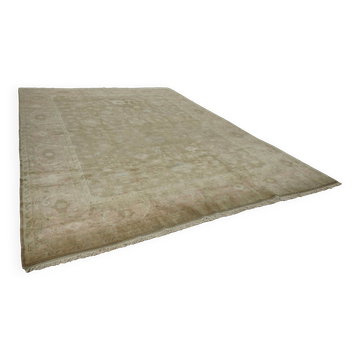 Turkish Handknotted Wool Oushak Rug 358 cm x 468 cm