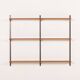 Teak shelf by Kai Kristiansen for FM Mobler, 1960s.