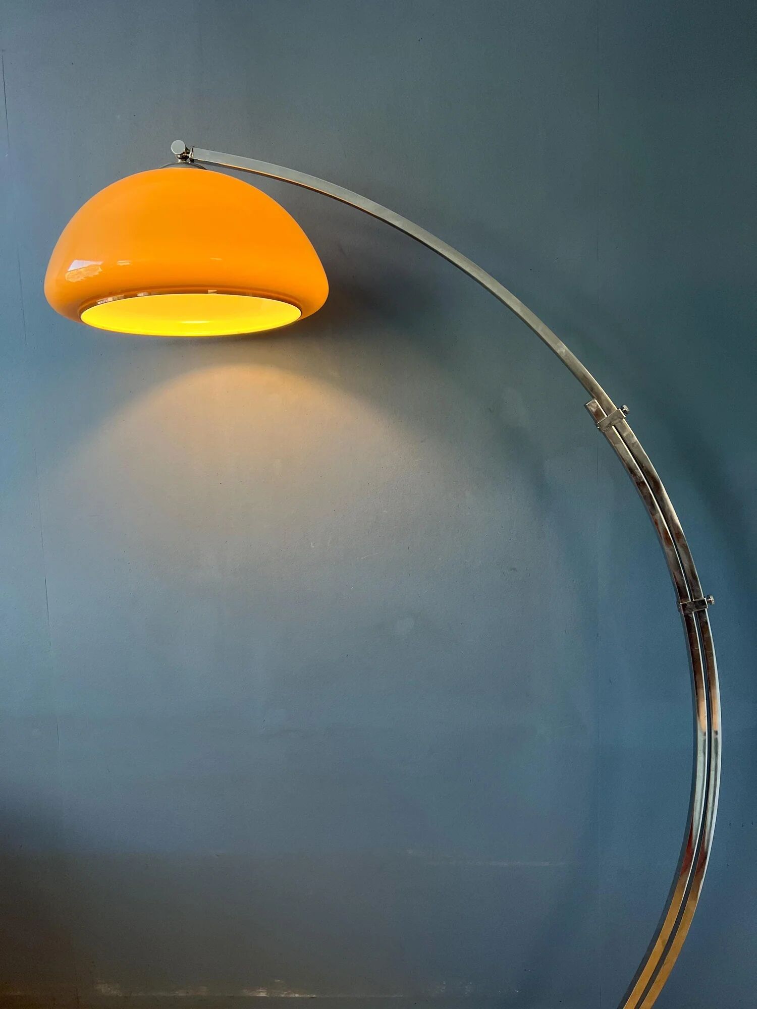 Vintage Space Age Goffredo Reggiani Arc Floor Lamp