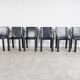 Carlo Bartoli dining chairs for Matteo Grassi, set of 6 - 1980s