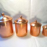 Series 4 copper spice pots
