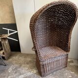 Rattan beach chair