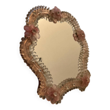 Murano glass mirror from the 60s