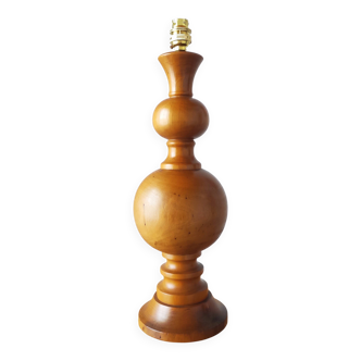 Vintage light wood lamp 1960-70