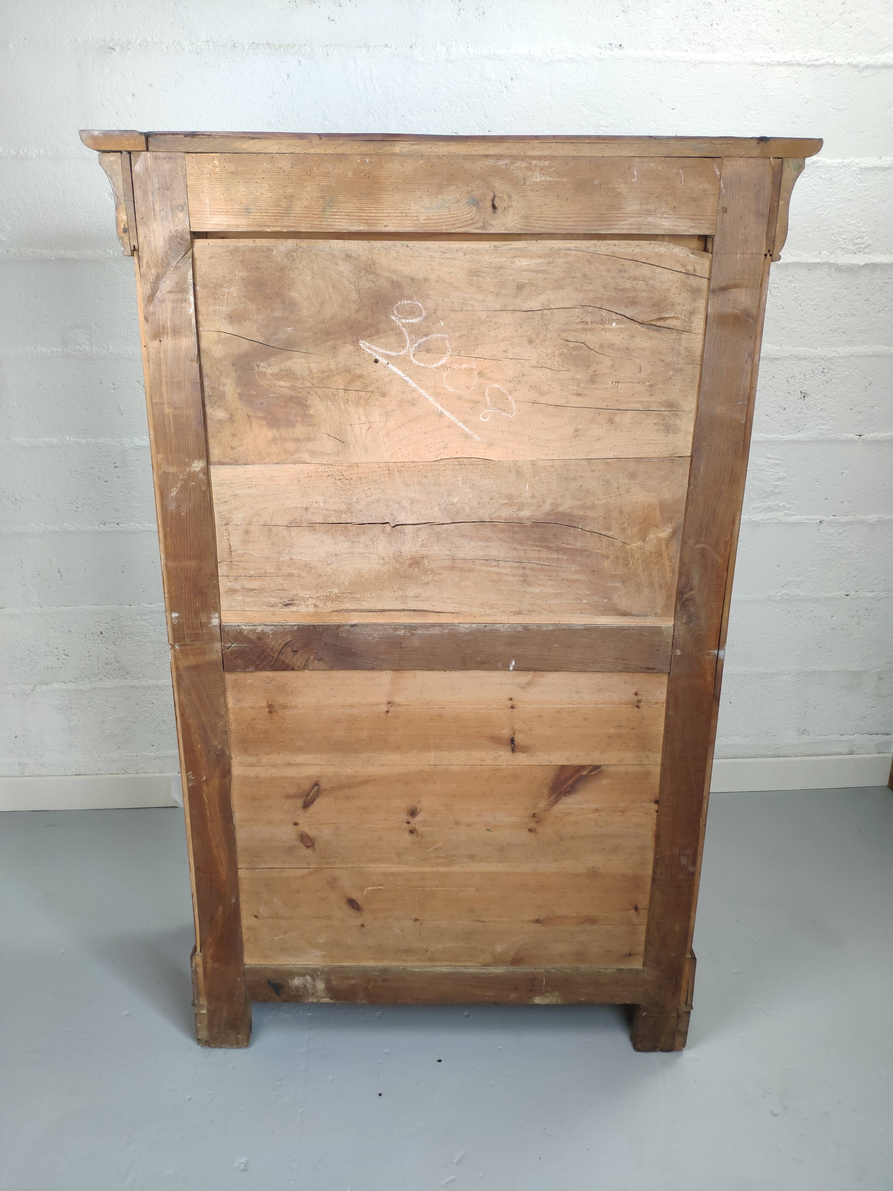 Louis Philippe glazed style secretary