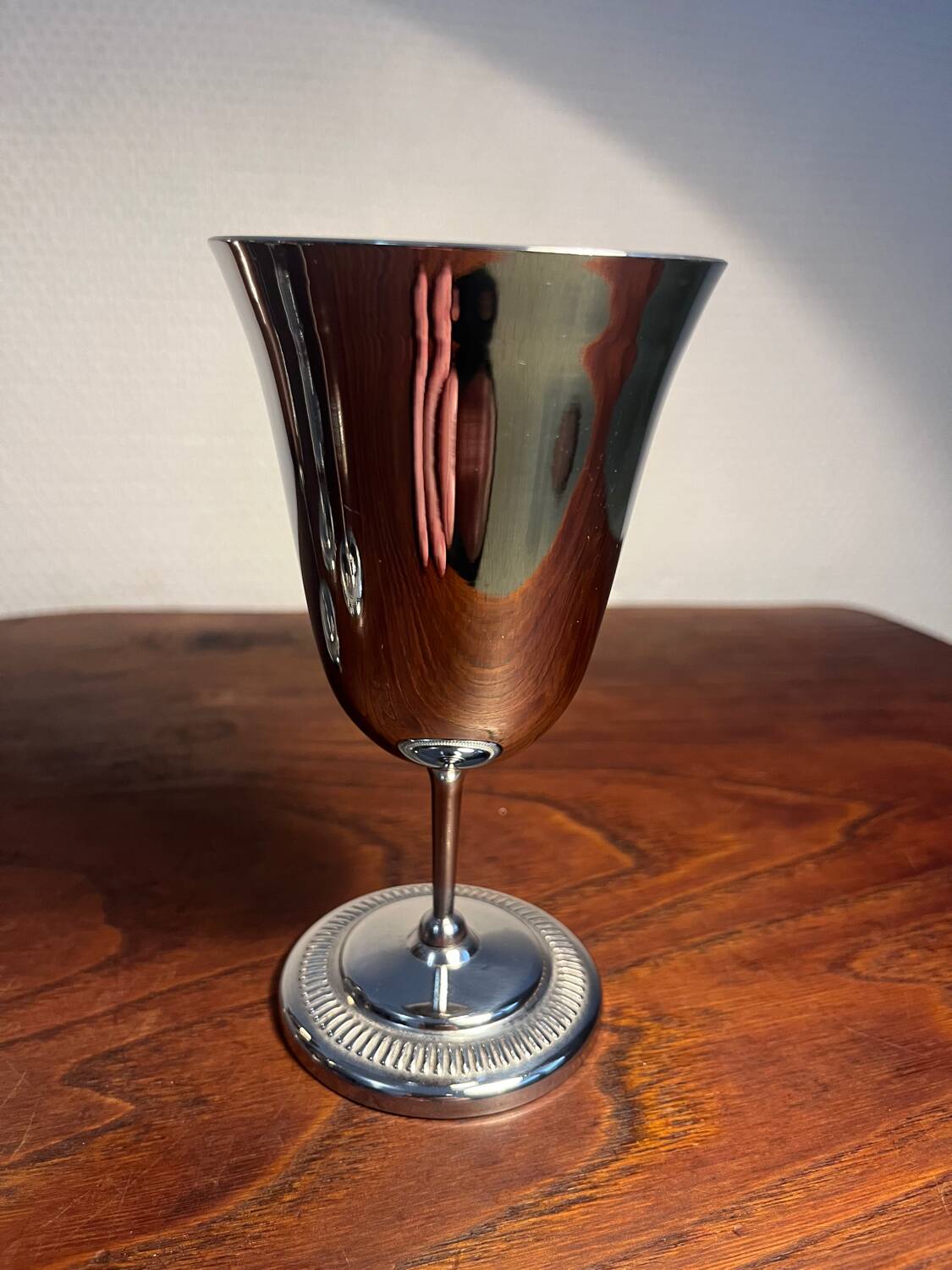 Letang Remy serving tray and ice cream sorbet flute cup