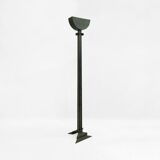Alfrank Neoclassical Floor Lamp 1990s postmodern Verdigris Column