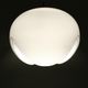 White glass Wave pendant lamp by Koch and Lowy for Peill and Putzler
