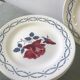 Plates old vintage Sarreguemines