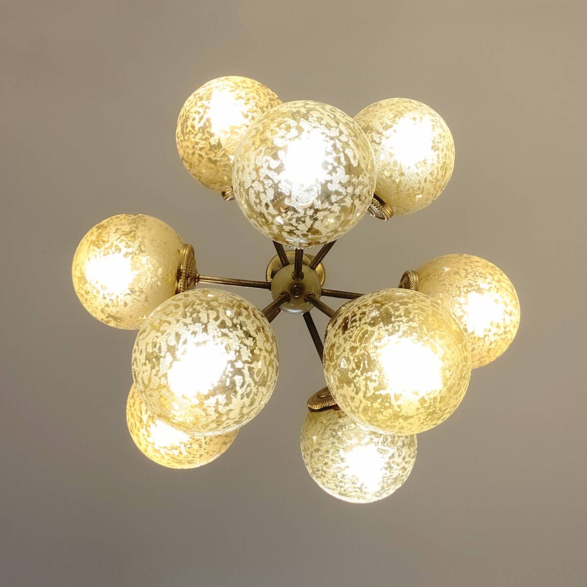 1960s Sputnik chandelier