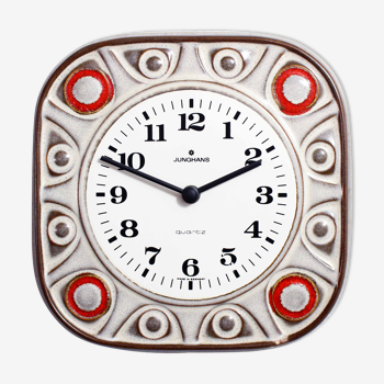 Junghans ceramic wall clock