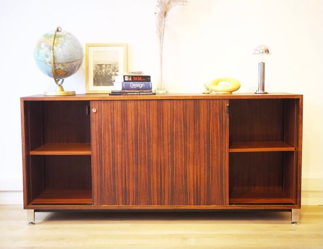 Vintage wooden sideboard 1960 1970