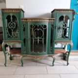 Louis XV style showcase buffet