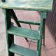 Old wooden stepladder