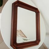 Vintage 60s beveled octagonal mirror 51*40 cm